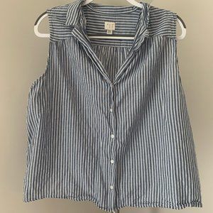 A New Day Linen Button Up